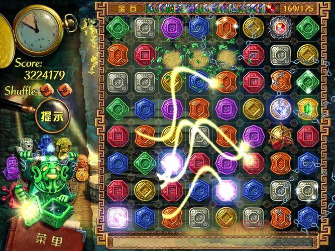 蒙特祖玛闪电战下载：一分钟挑战，疯狂消除！