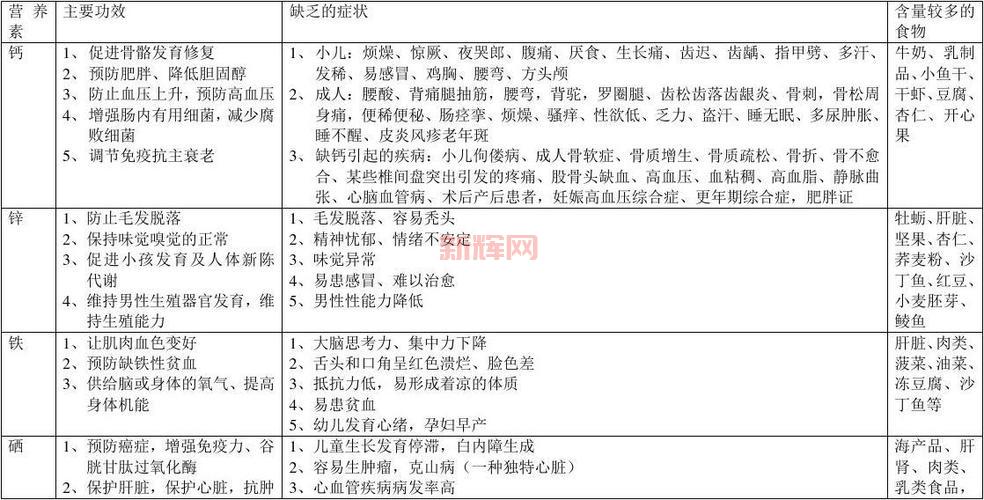 什么是矿物质？全面解析人体必需的营养元素