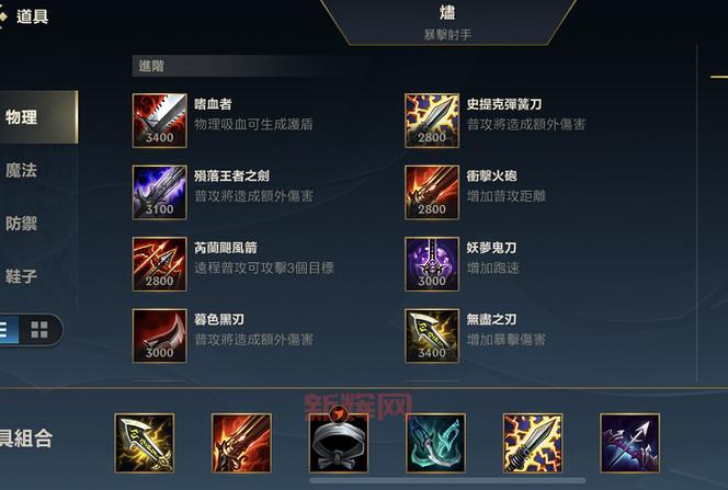 熊战士装备指南：高效出装顺序与推荐