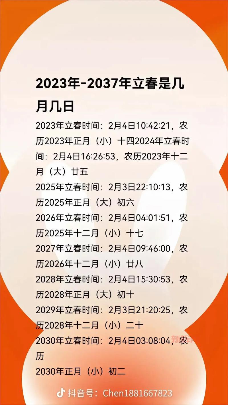 2019年立春具体时间，查询日历就知道！