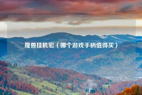 魔兽挂机宏（哪个游戏手柄值得买）