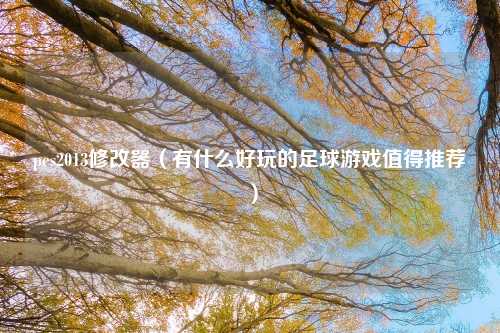 pes2013修改器（有什么好玩的足球游戏值得推荐）
